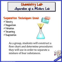 Load image into Gallery viewer, Chemistry Lab: Separating a Mixture Lab

